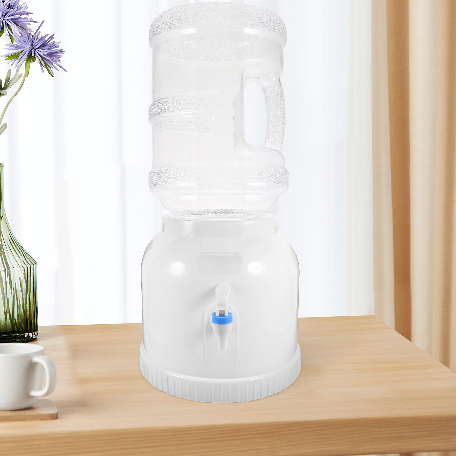Desk Setup Designer - Desk Water Jug Holder Stable Plastic