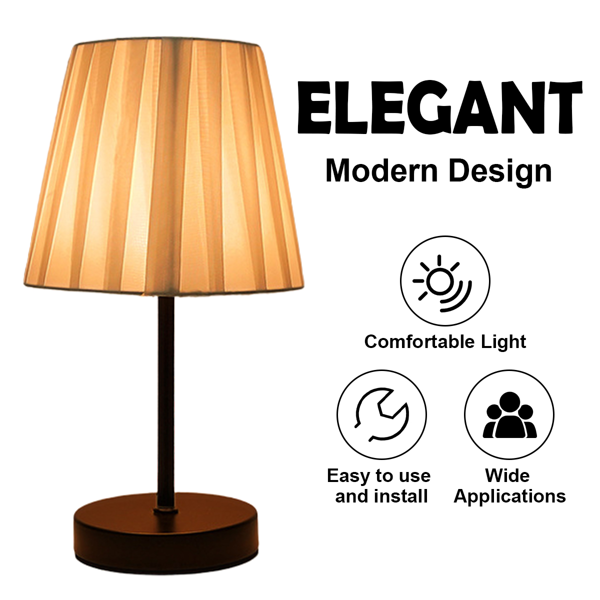 Desk Setup Dark - Led Bedside Lamp Night Light Umbrella