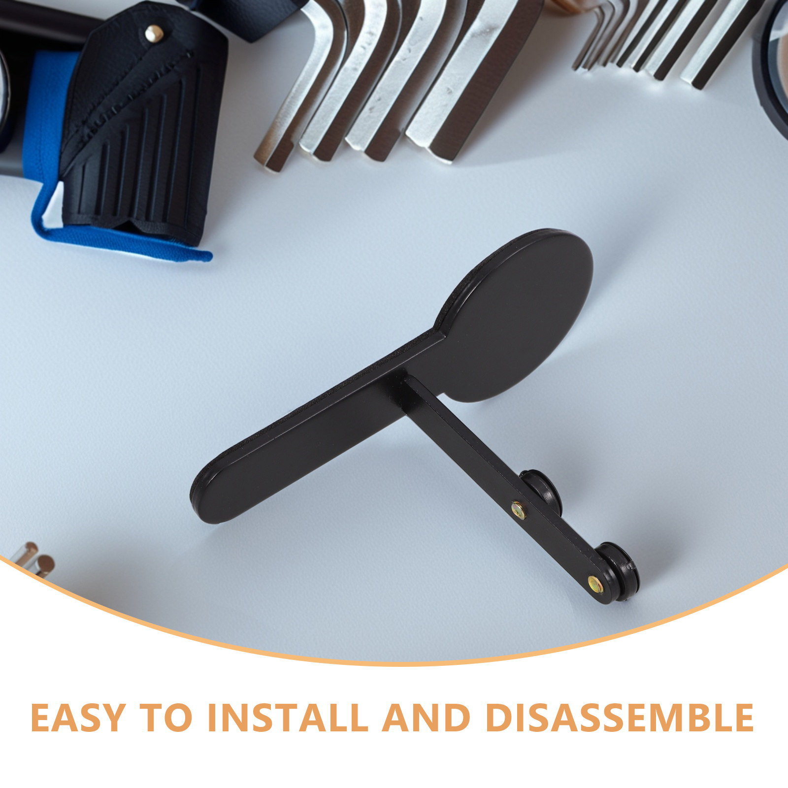 1Pairs Metal Pegboard Bracket  - Desk Setup Kit recension och pris