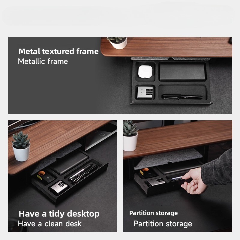 Monitor Stand Riser Storage Dr - Desk Setup Riser recension och pris