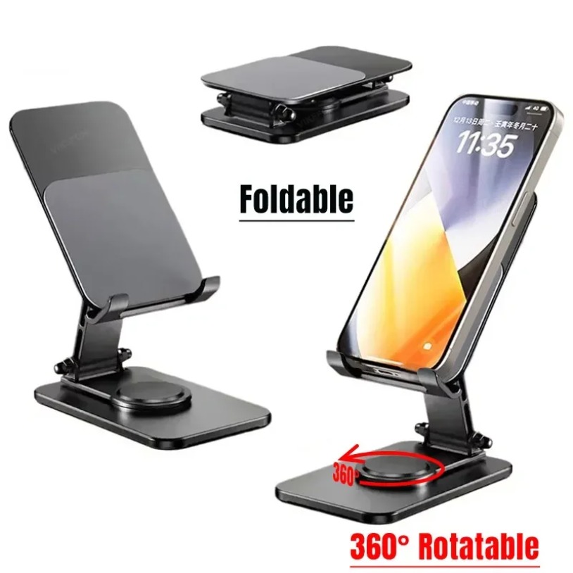Universal Metal 360° Rotatable - Desk Setup Stand recension och pris