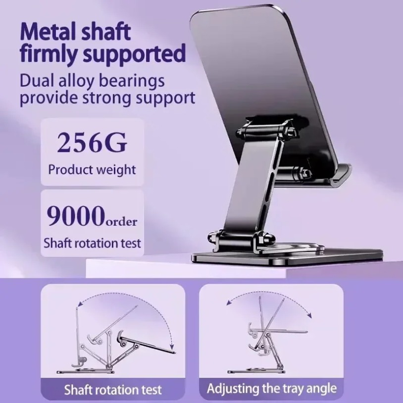 Universal Metal 360° Rotatable - Desk Setup Stand recension och pris