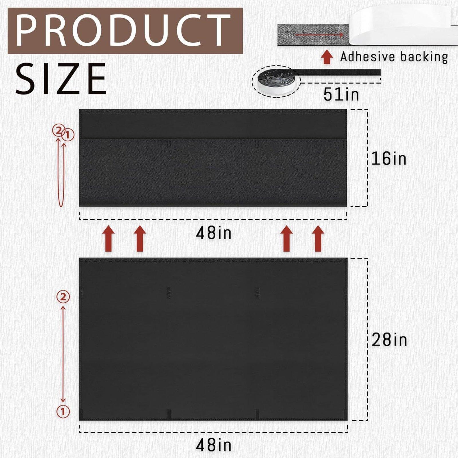 Under Desk Privacy Panel Oxfor - Desk Setup Studio recension och pris