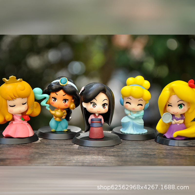 9pcs/set Anime Princess Q Vers - Desk Setup Kit recension och pris