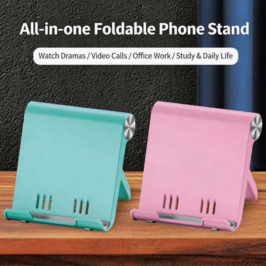 Adjustable Phone Holder Stand  - Desk Setup Stand recension och pris