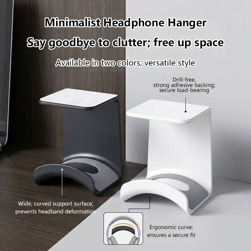 Universal Headphone Stand Adhe - Desk Setup Stand recension och pris