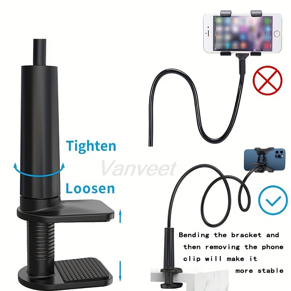360° Mobile Phone Holder Stand - Desk Setup Stand recension och pris