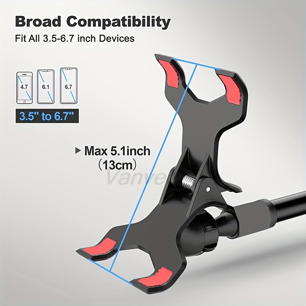 360° Mobile Phone Holder Stand - Desk Setup Stand recension och pris