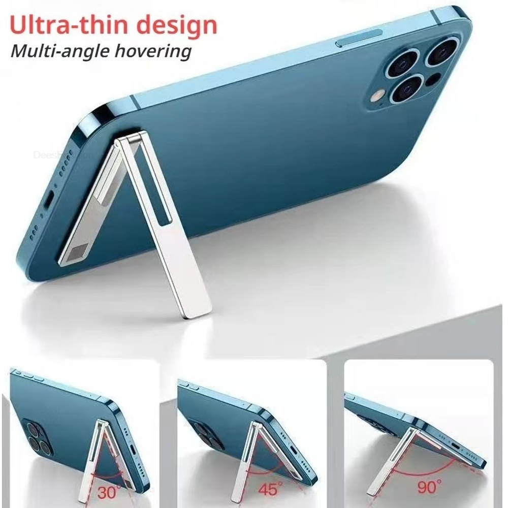 Metal Steel Folding Phone Brac - Desk Setup Stand recension och pris
