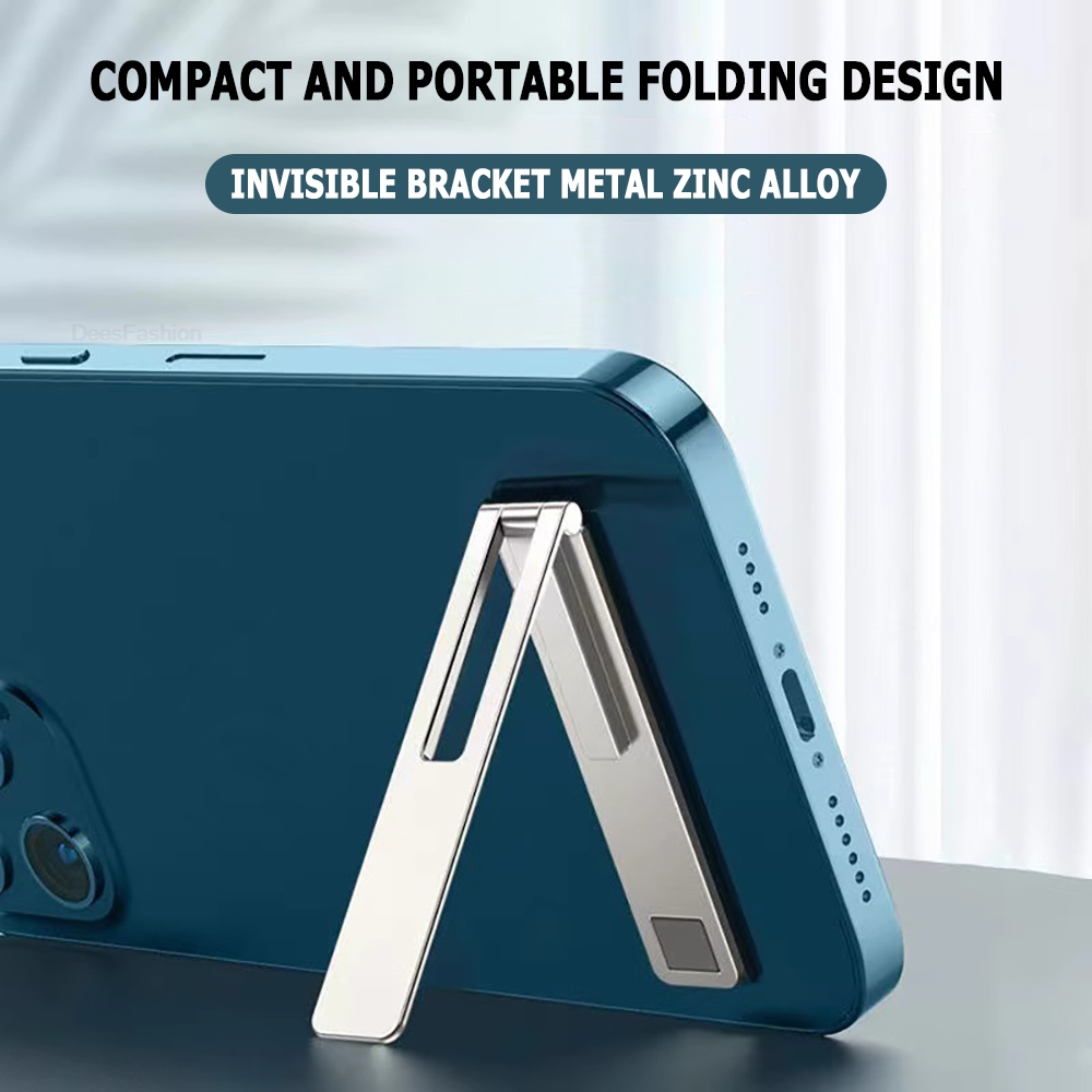 Metal Steel Folding Phone Brac - Desk Setup Stand recension och pris