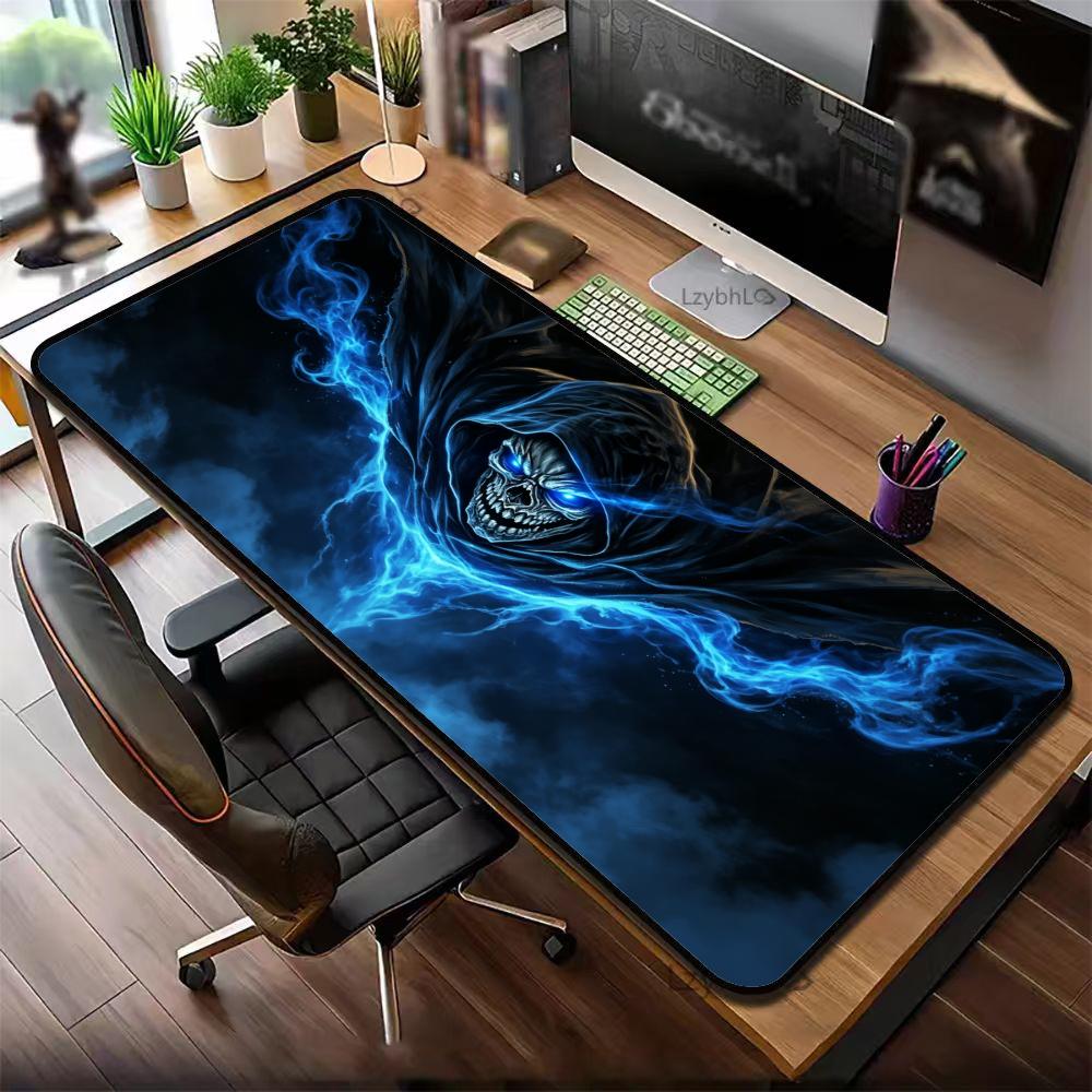 Mysterious Blue Lightning Ghos - Desk Setup Dark recension och pris