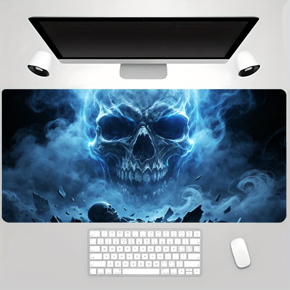 Mysterious Blue Lightning Ghos - Desk Setup Dark recension och pris