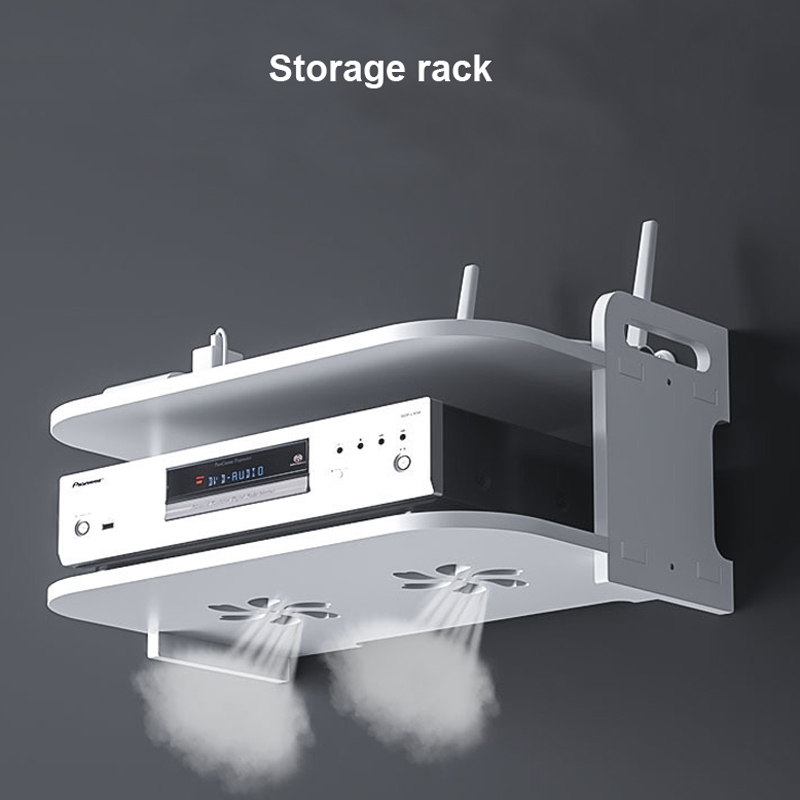 Wall-Mounted Router Cable Orga - Desk Setup With Tv recension och pris