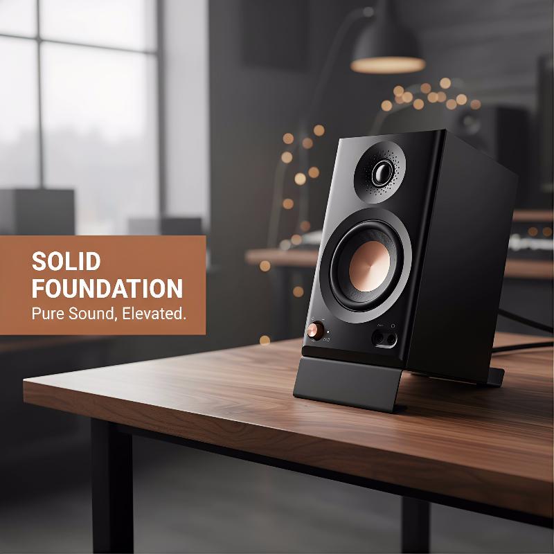 Heavy Duty MR5BT Desktop Speak - Desk Setup Speakers recension och pris