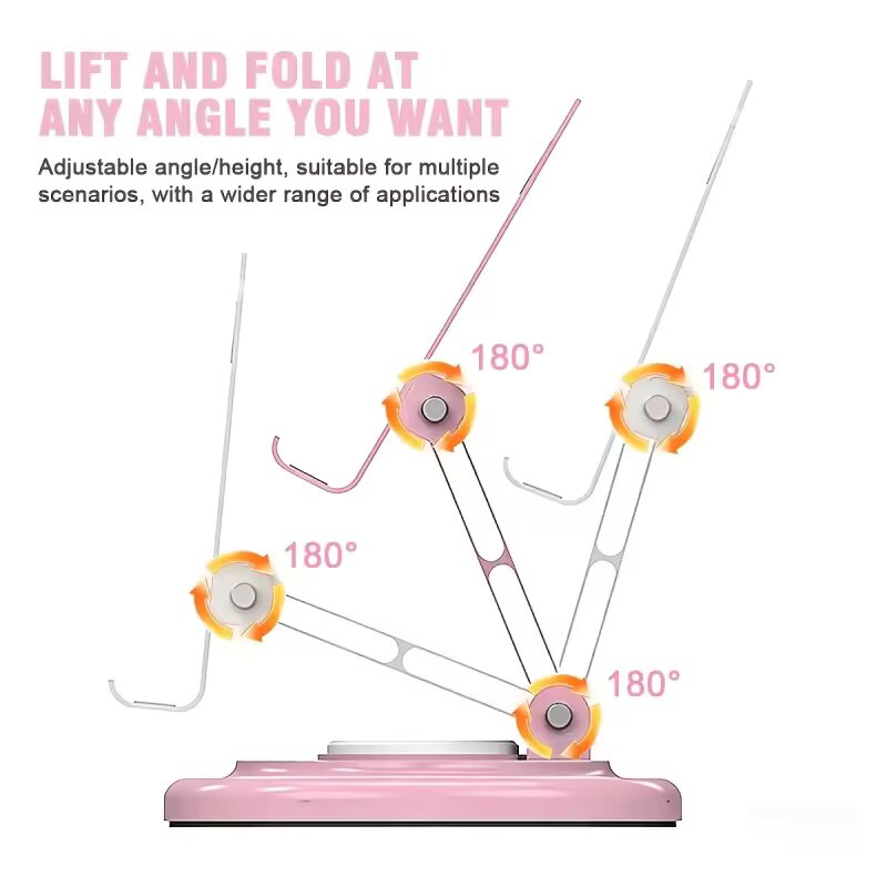 360 Degree Rotatable Foldable  - Desk Setup Stand recension och pris