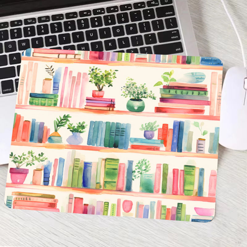 Plant Books Mouse Pad Home Off - Desk Setup With Plants recension och pris