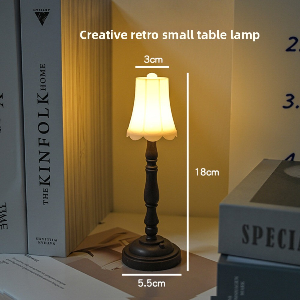 Vintage LED Night Light - Euro - Desk Setup Vintage recension och pris
