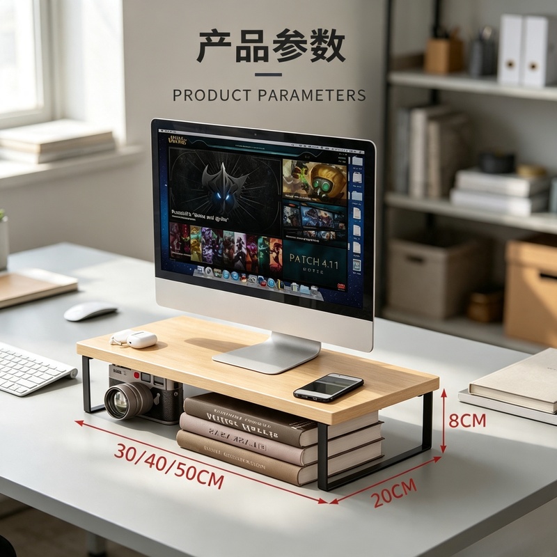Elevated Desktop Monitor Riser - Desk Setup Riser recension och pris
