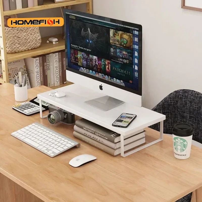 Elevated Desktop Monitor Riser - Desk Setup Riser recension och pris