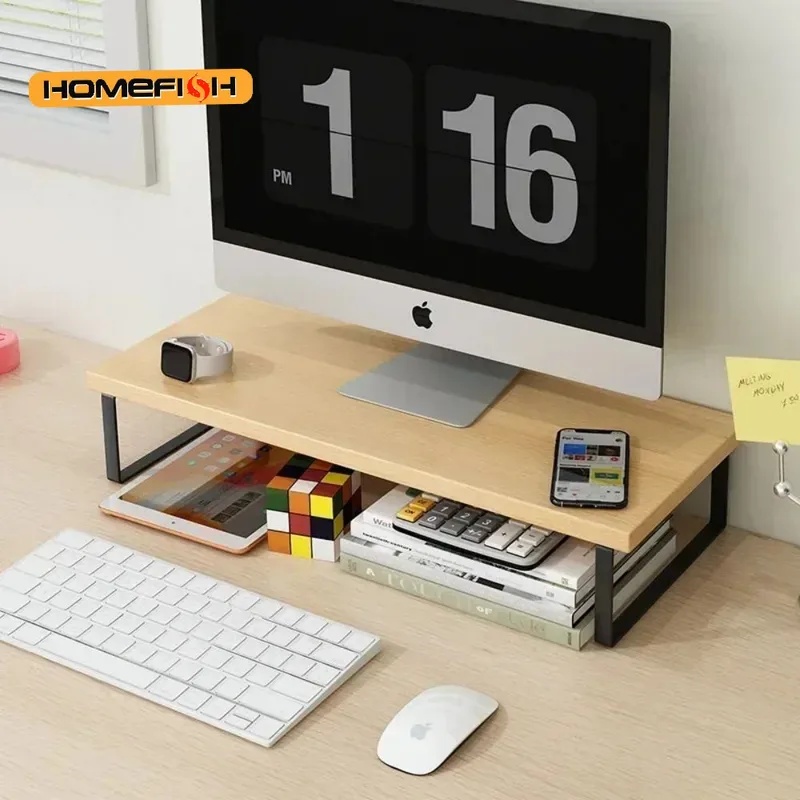 Elevated Desktop Monitor Riser - Desk Setup Riser recension och pris