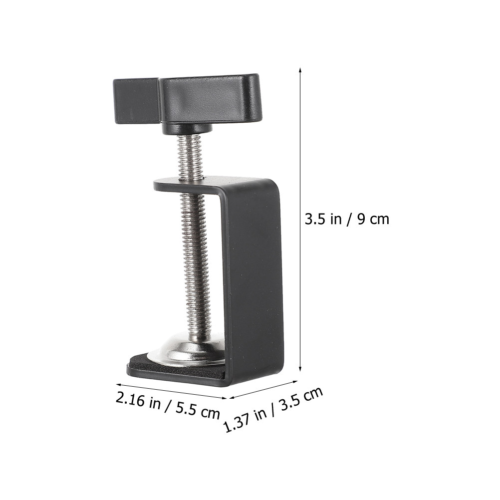High Strength Steel Table Moun - Desk Setup With Laptop And Monitor recension och pris