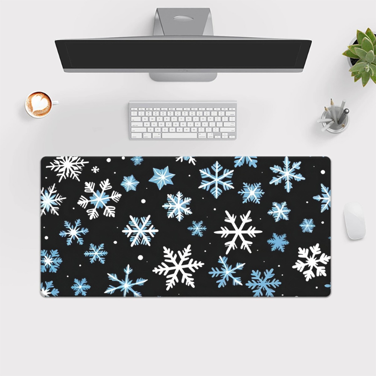 Snowflake Winter Design Extend - Desk Setup Designer recension och pris