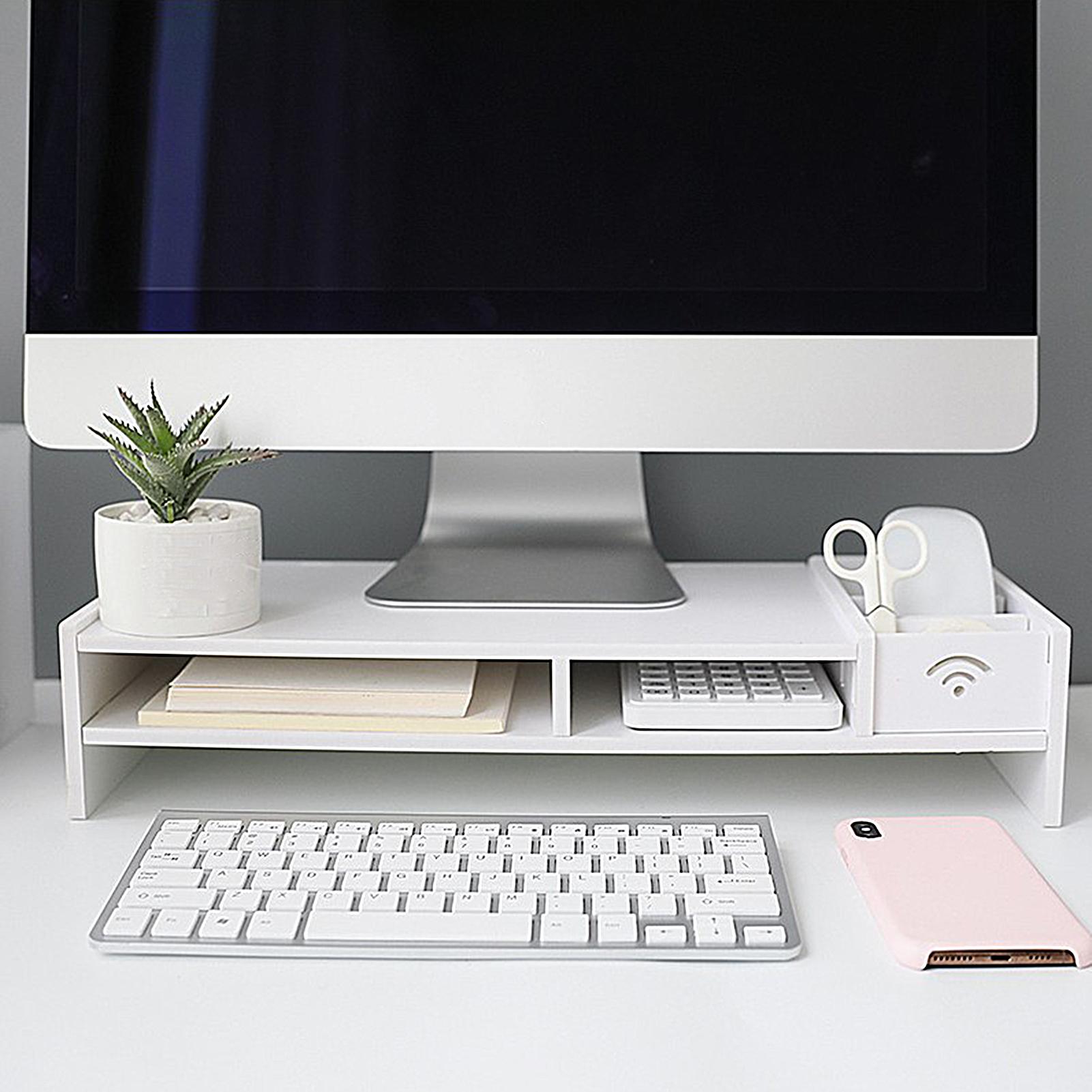 3-Tier Desk Organizer Shelf Fo - Desk Setup Riser recension och pris