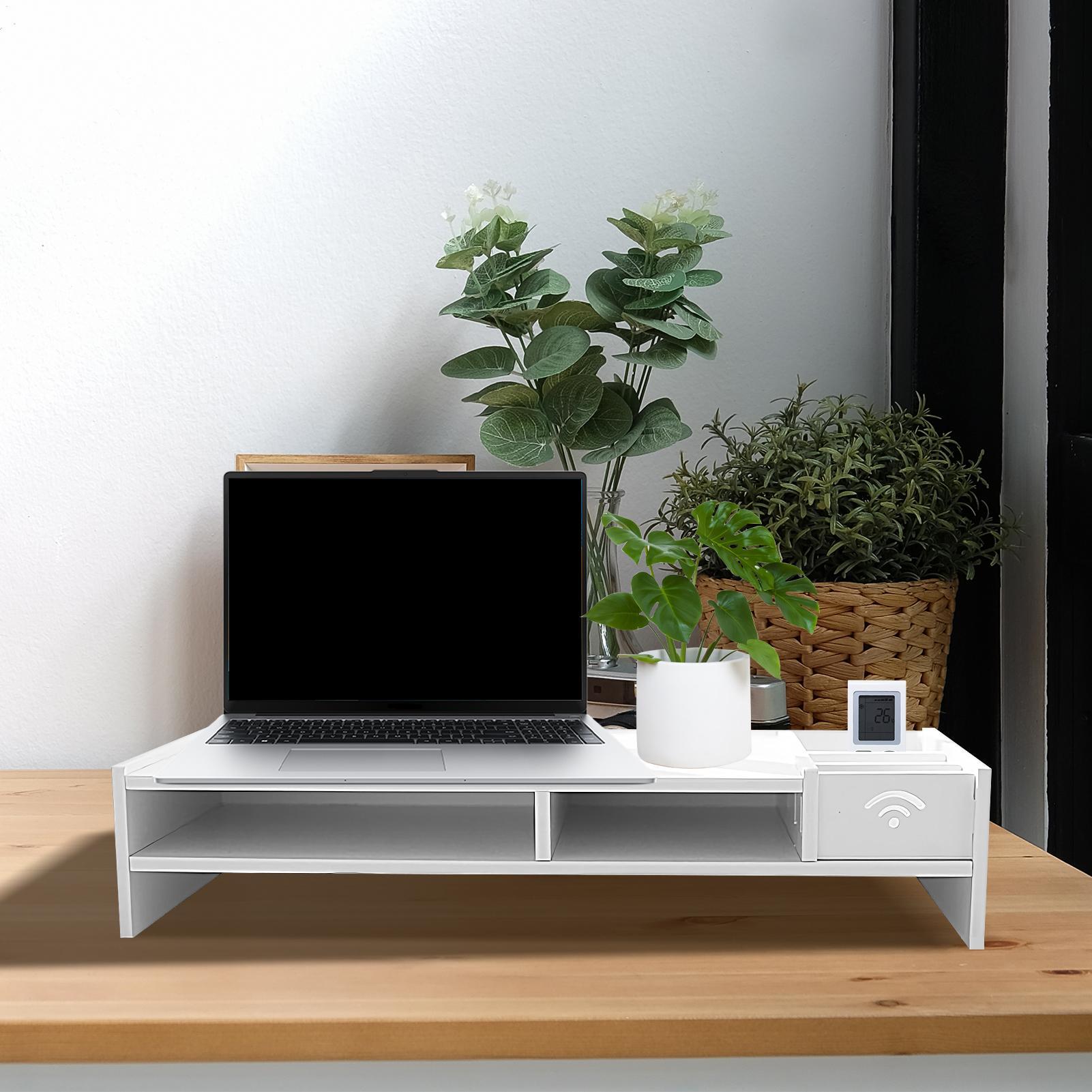 3-Tier Desk Organizer Shelf Fo - Desk Setup Riser recension och pris