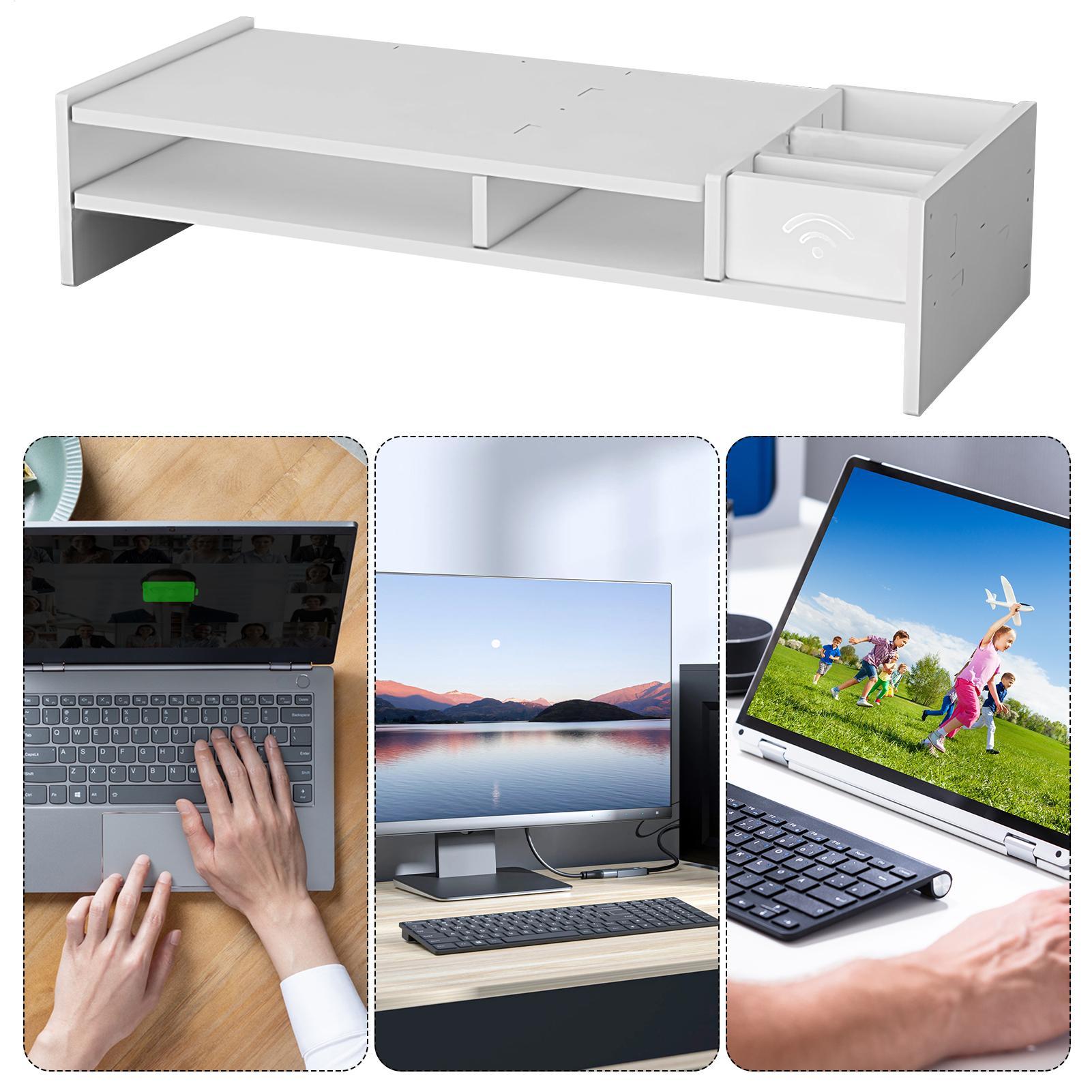 3-Tier Desk Organizer Shelf Fo - Desk Setup Riser recension och pris