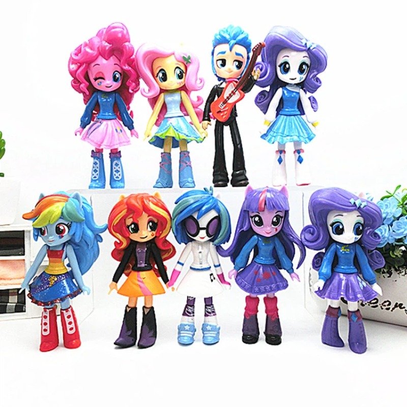 9pcs/set Anime My Little Pony  - Desk Setup Kit recension och pris