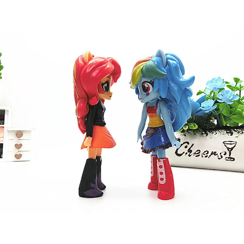 9pcs/set Anime My Little Pony  - Desk Setup Kit recension och pris