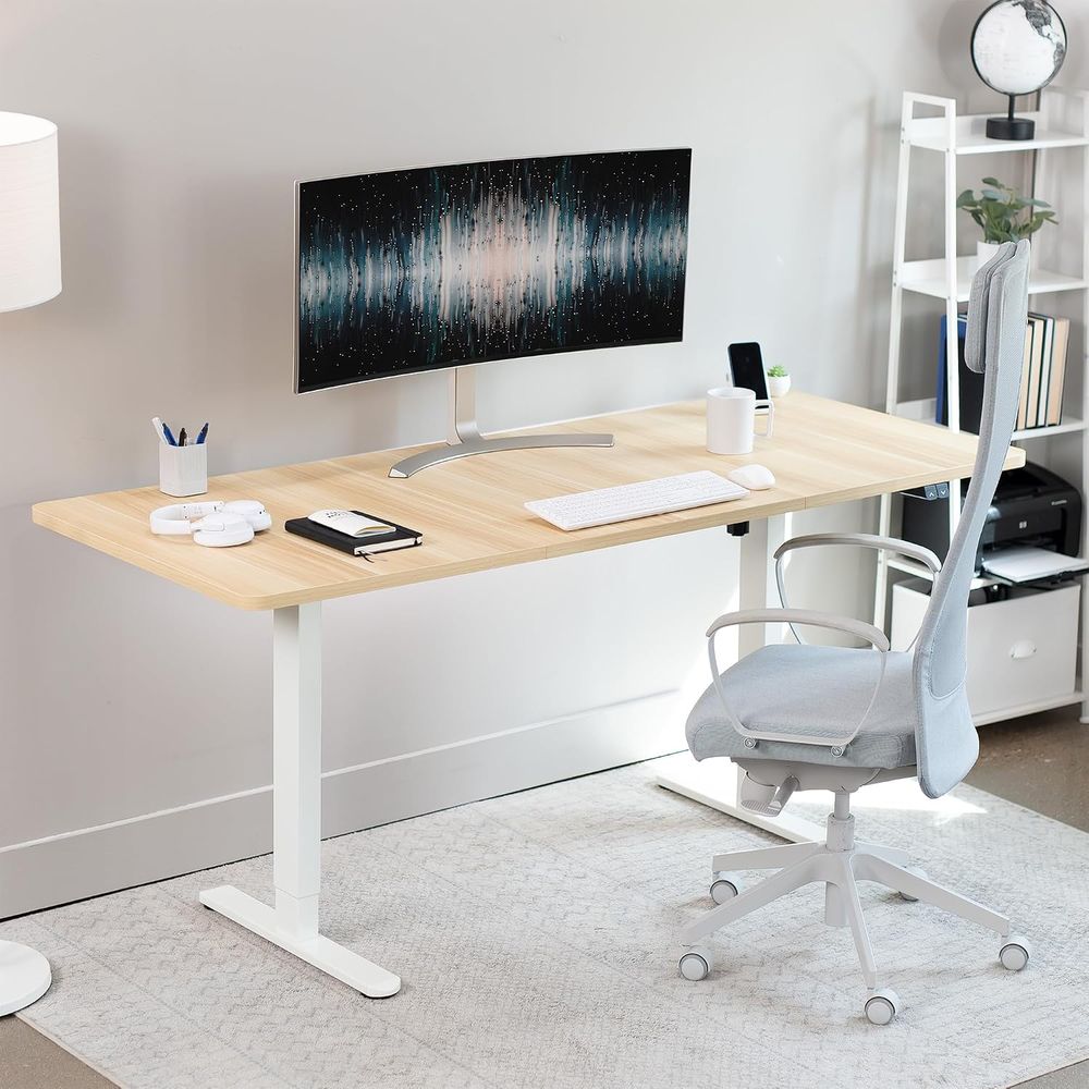Electric 71 x 30 inch Stand Up - Desk Setup Kit recension och pris