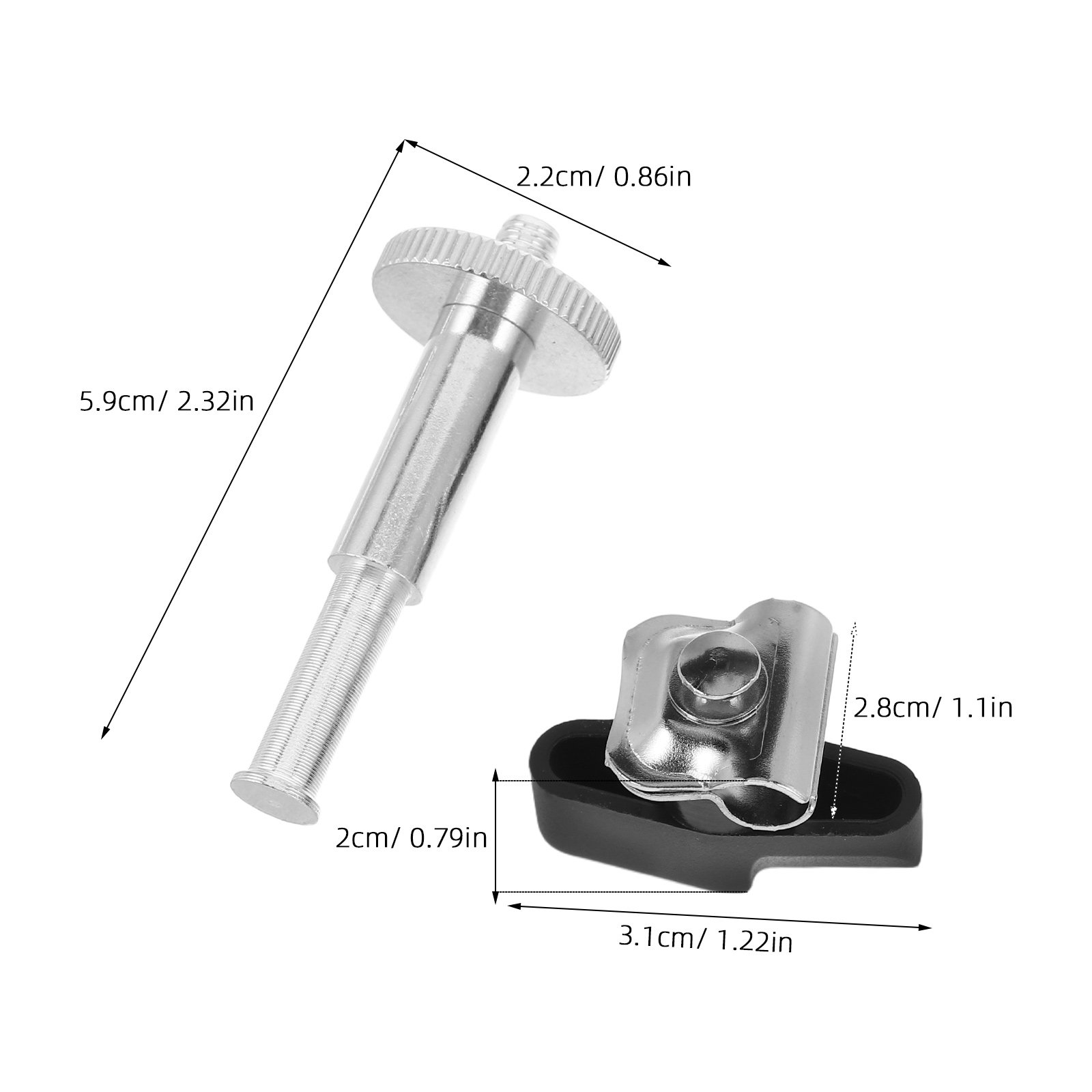 1Set Boom Arm Clamp Fastener S - Desk Setup Studio recension och pris