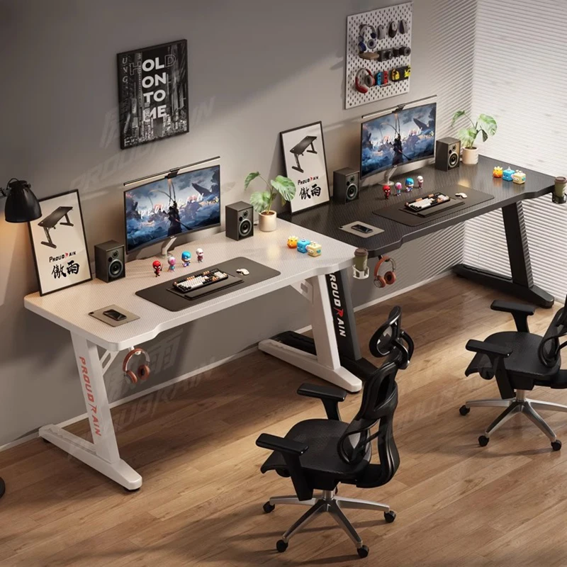 Gaming Console Computer Desks  - Desk Setup With Laptop And Monitor recension och pris