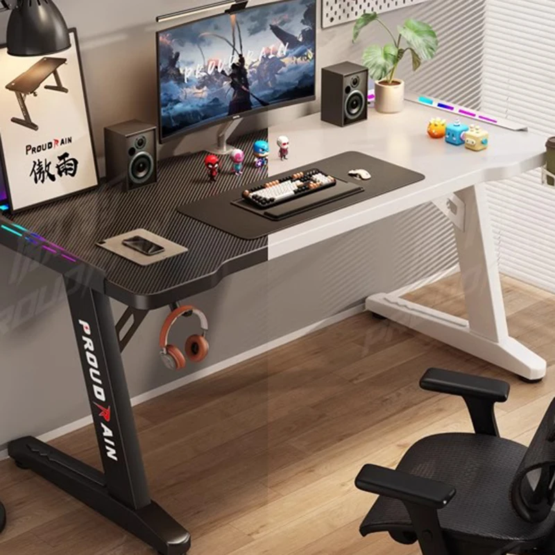 Gaming Console Computer Desks  - Desk Setup With Laptop And Monitor recension och pris