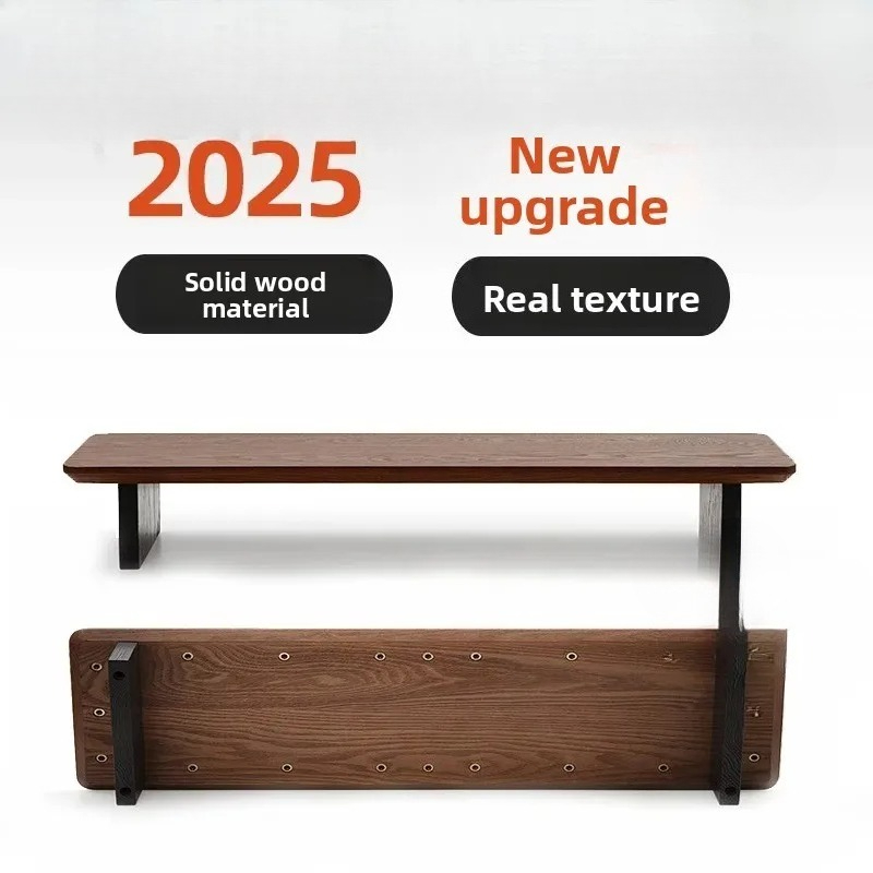 Solid Wood Monitor Riser Stand - Desk Setup Riser recension och pris
