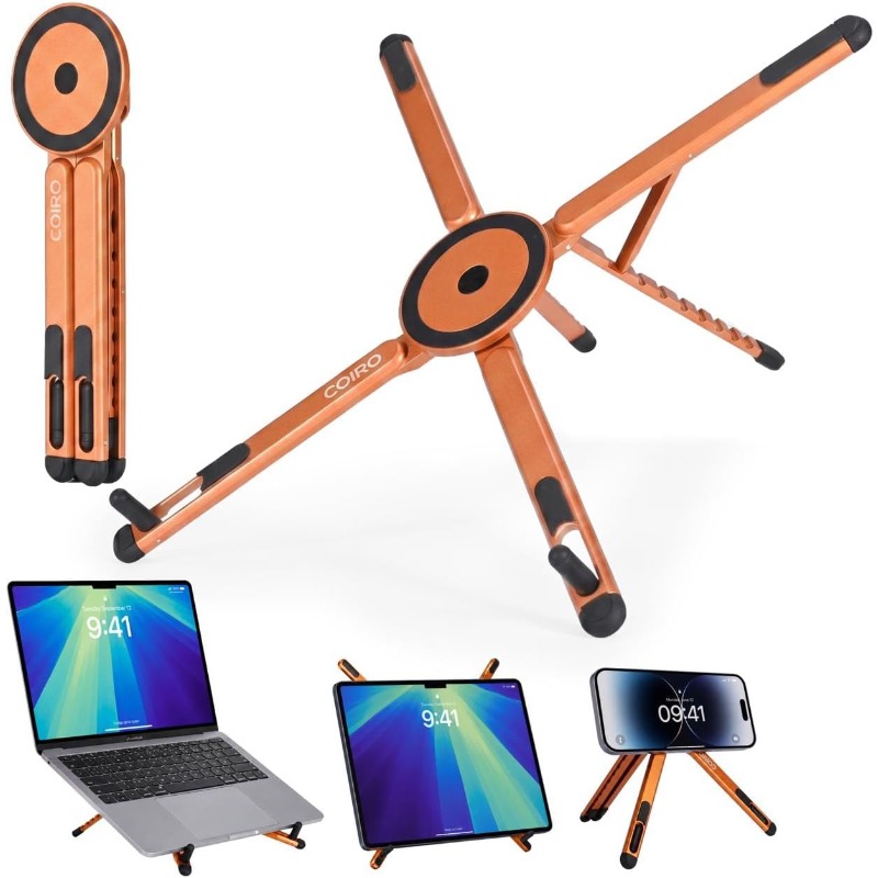 3-in-1 Magnetic Foldable Stand - Desk Setup Riser recension och pris