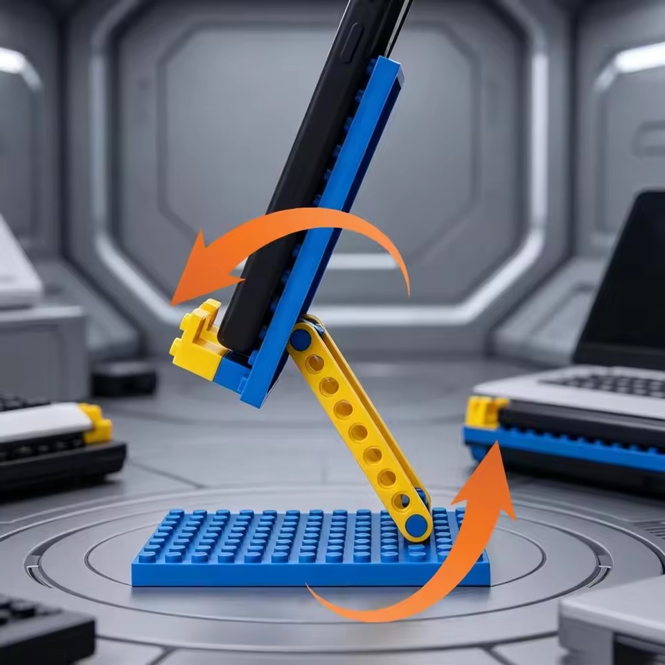 Flexible Folding Phone Holder  - Desk Setup Stand recension och pris