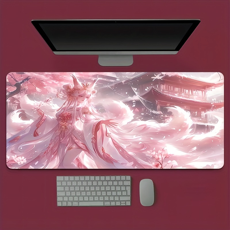 Anime Fox Girl Desk Mat, Exten - Desk Setup Designer recension och pris