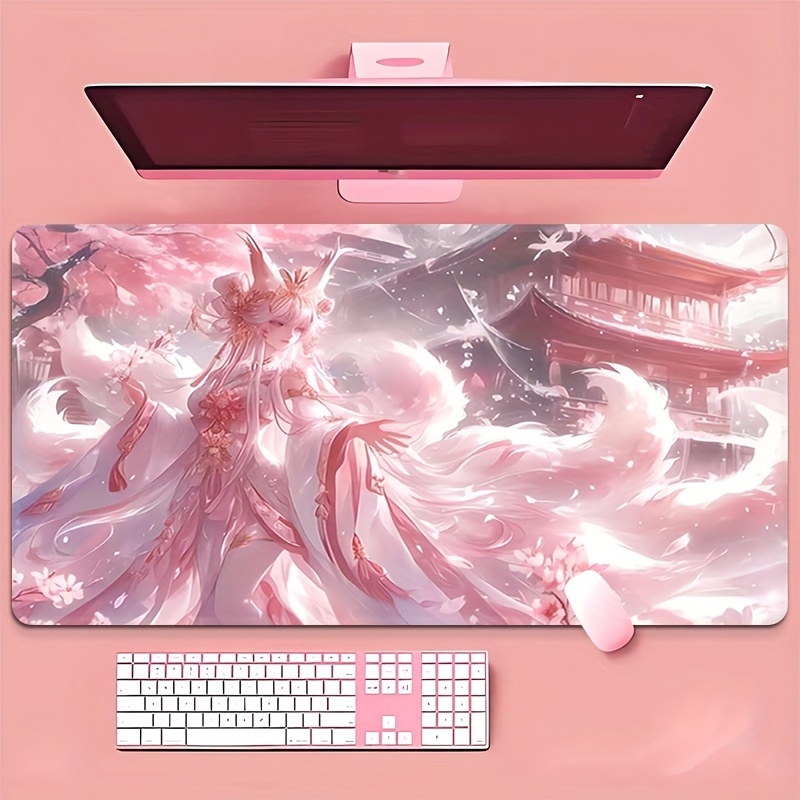 Anime Fox Girl Desk Mat, Exten - Desk Setup Designer recension och pris