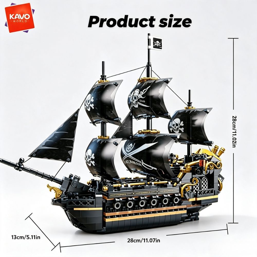 KAVOWORLD 801pcs 1799 Classic  - Desk Setup Kit recension och pris