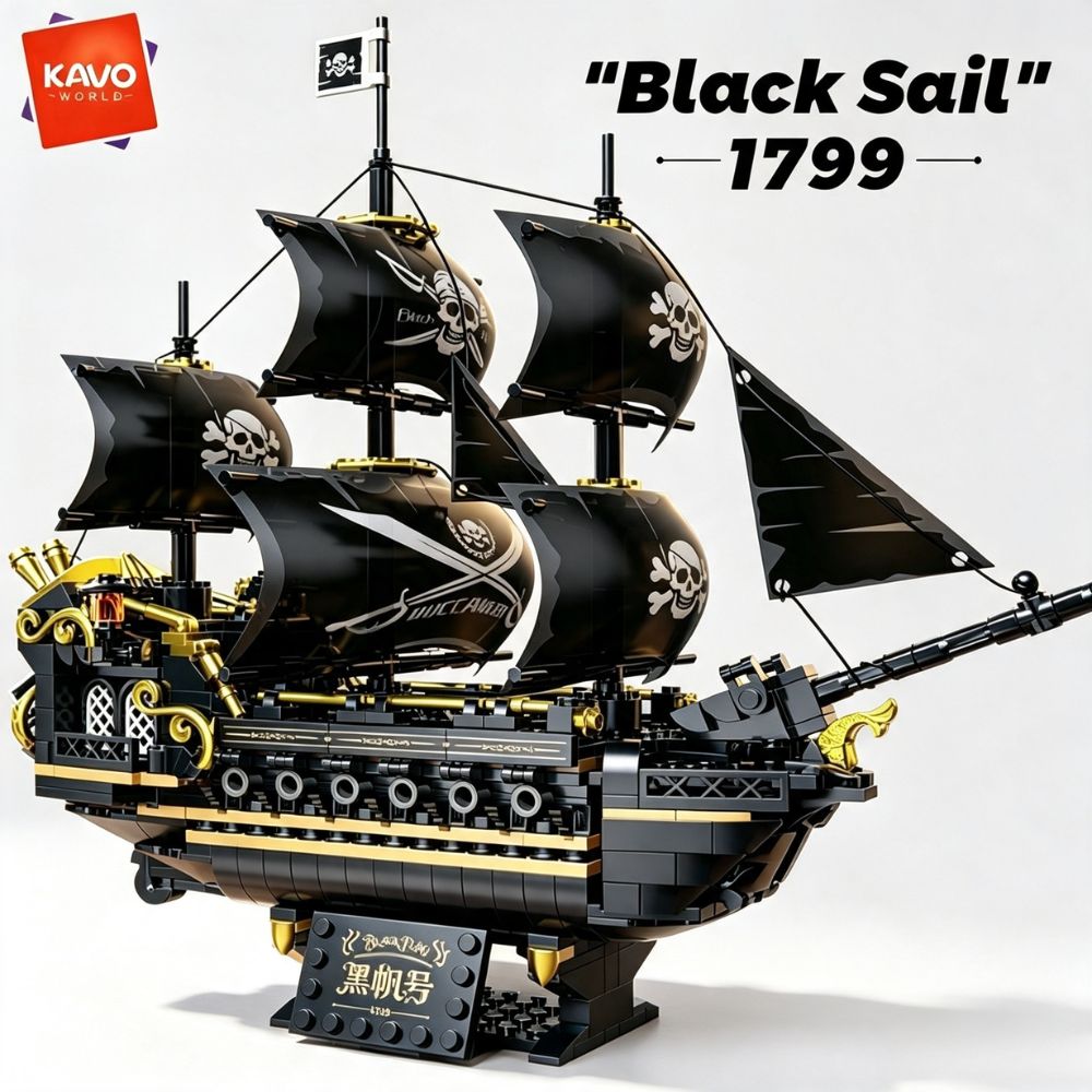 KAVOWORLD 801pcs 1799 Classic  - Desk Setup Kit recension och pris