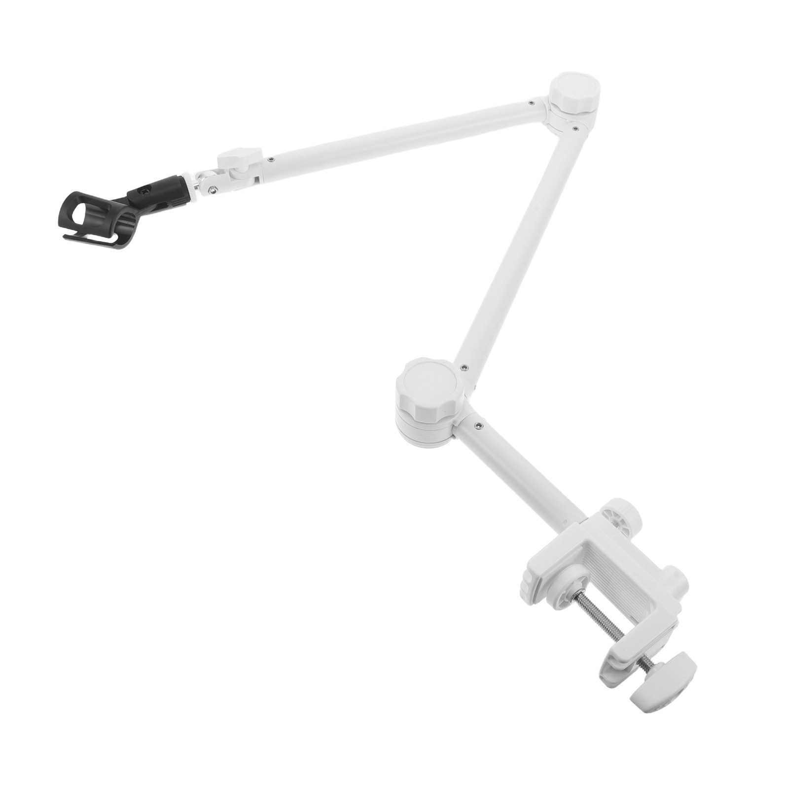 1Set Microphone Boom Arm White - Desk Setup Studio recension och pris