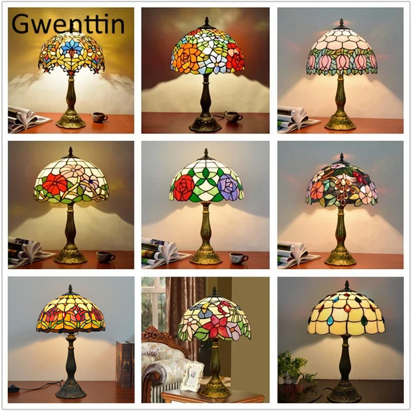Vintage Tiffany Table Lamps Me - Desk Setup Vintage recension och pris