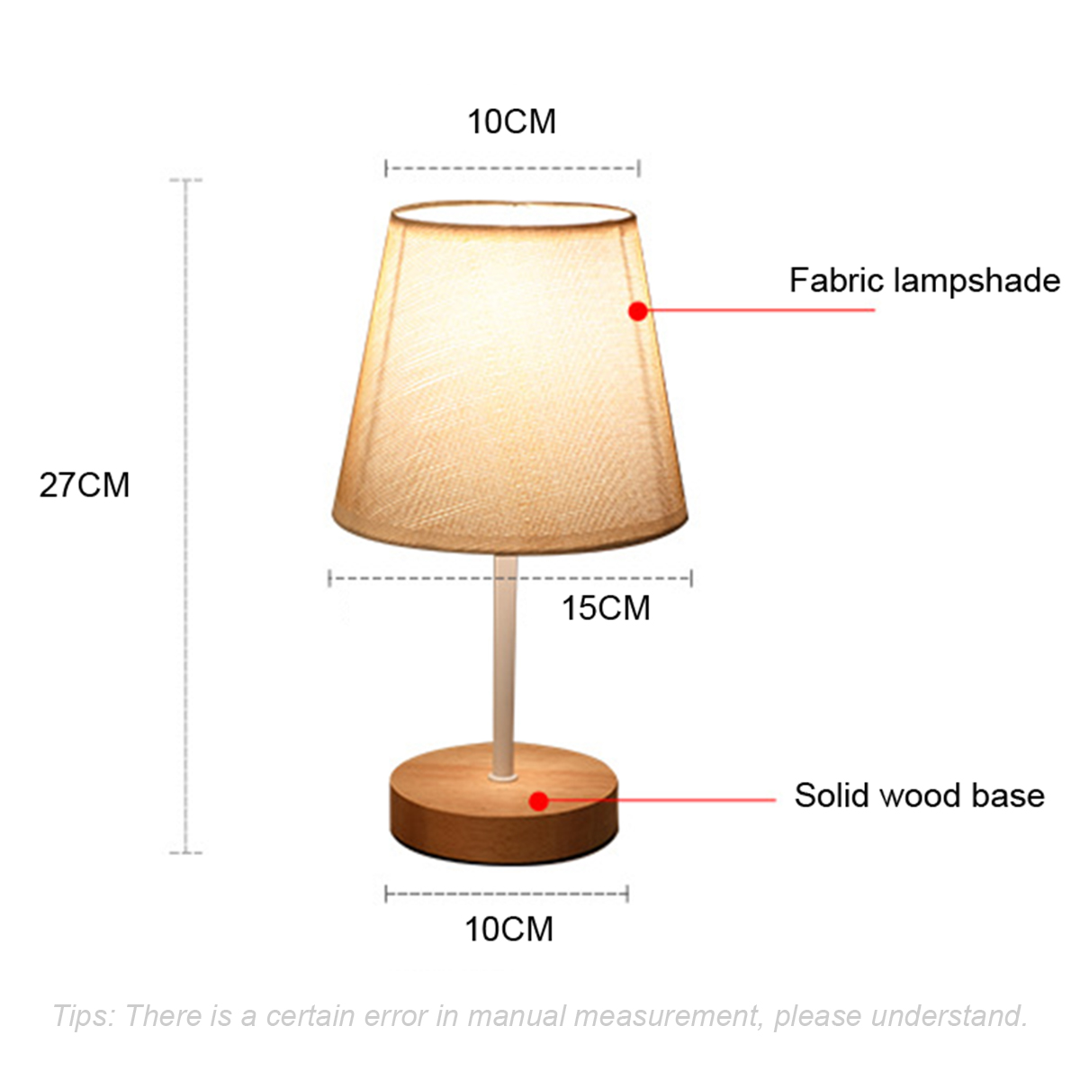 Led Bedside Lamp Night Light U - Desk Setup Dark recension och pris