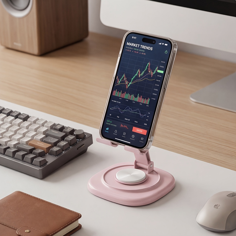 Macaron Desktop Metal Rotating - Desk Setup Stand recension och pris