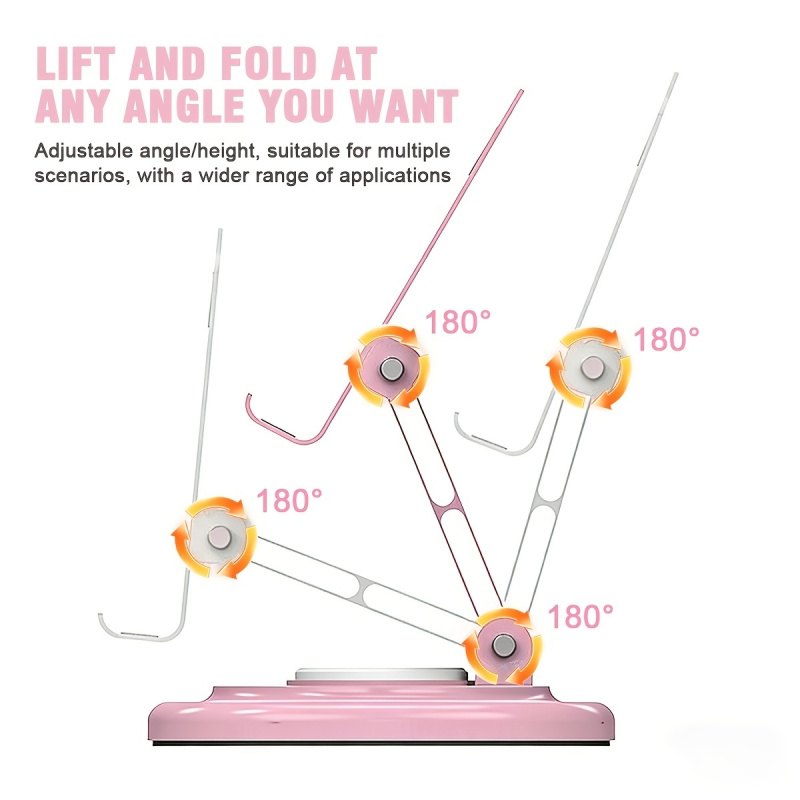 Macaron Desktop Metal Rotating - Desk Setup Stand recension och pris