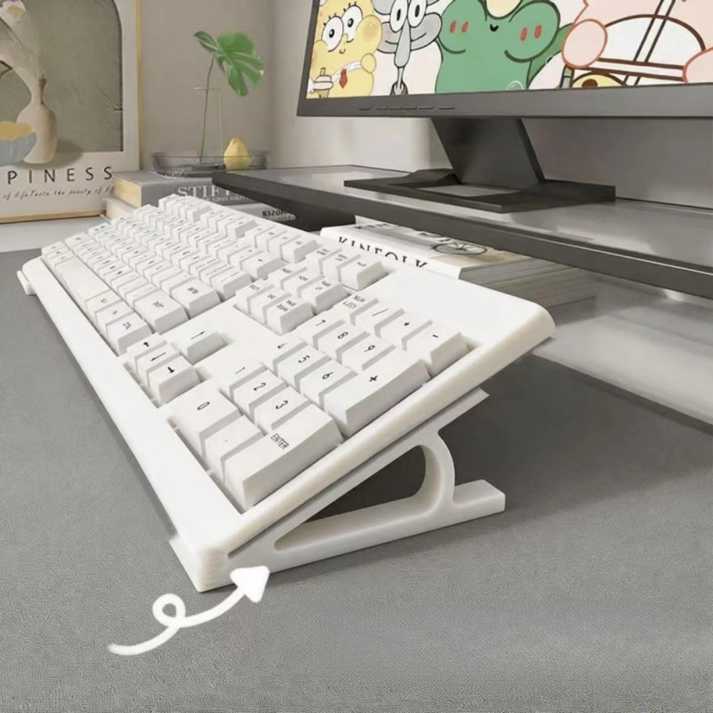 2pc Ergonomic Keyboard Riser F - Desk Setup Riser recension och pris