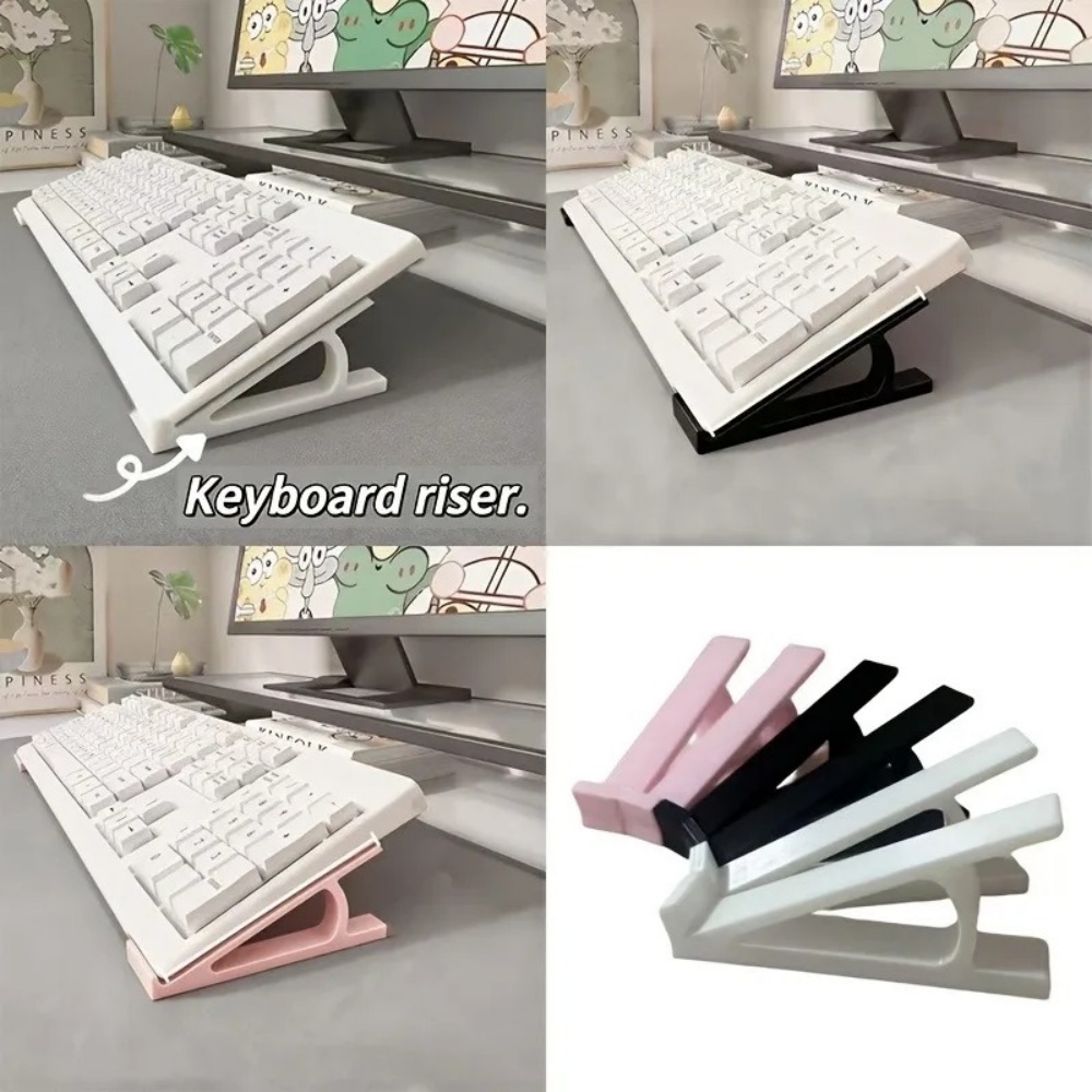 2pc Ergonomic Keyboard Riser F - Desk Setup Riser recension och pris