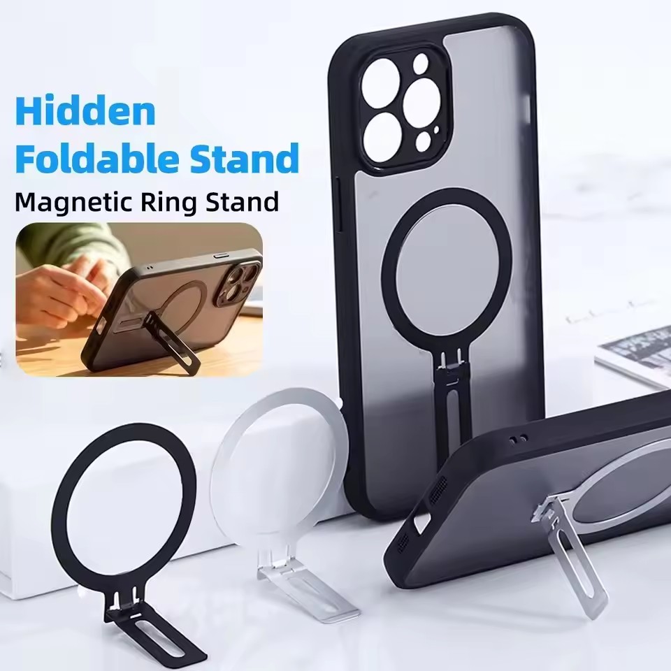 Magnetic Metal Folding Phone S - Desk Setup Stand recension och pris